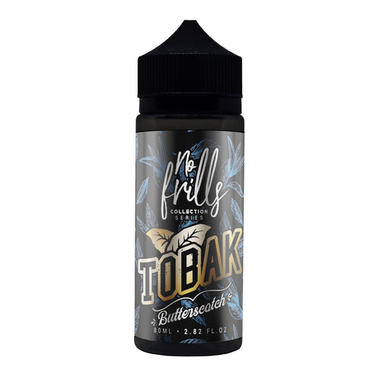 No Frills E-Liquid 100ml / Butterscotch No Frills Tobak Collection 100ml E-Liquids