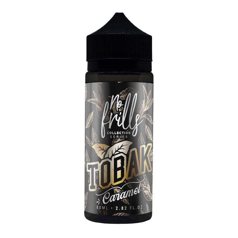 Load image into Gallery viewer, No Frills E-Liquid 100ml / Caramel No Frills Tobak Collection 100ml E-Liquids
