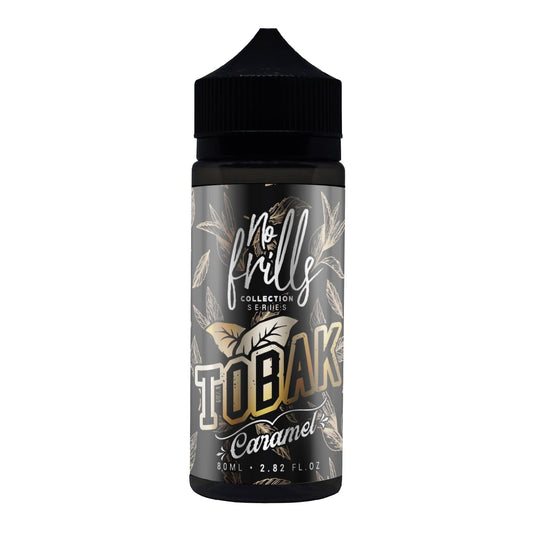 No Frills E-Liquid 100ml / Caramel No Frills Tobak Collection 100ml E-Liquids