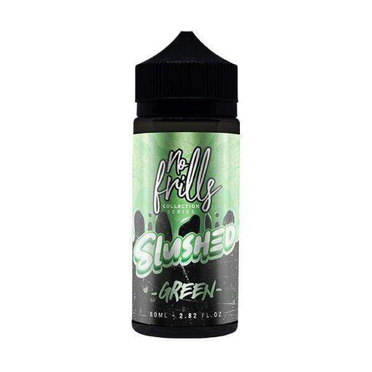 No Frills E-Liquid 100ml / Green No Frills Slushed Collection 100ml E-Liquids