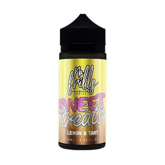 No Frills E-Liquid 100ml / Lemon & Tart No Frills Sweet Treats Collection 100ml E-Liquids