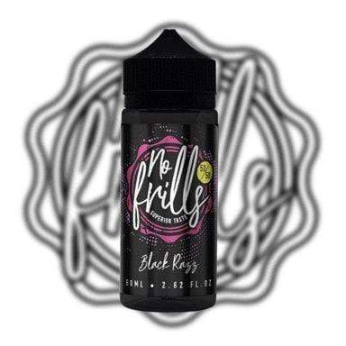Load image into Gallery viewer, No Frills E-Liquid 100ml / No Frills Black Razz No Frills 100ml E-Liquids
