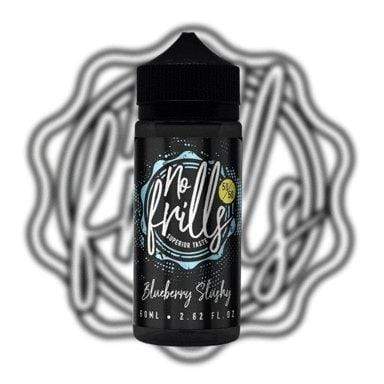 Load image into Gallery viewer, No Frills E-Liquid 100ml / No Frills Blueberry Slushy No Frills 100ml E-Liquids
