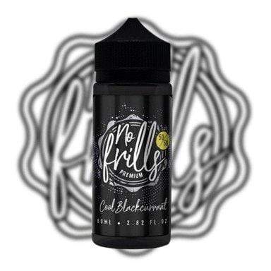 No Frills E-Liquid 100ml / No Frills Cool Blackcurrant No Frills 100ml E-Liquids