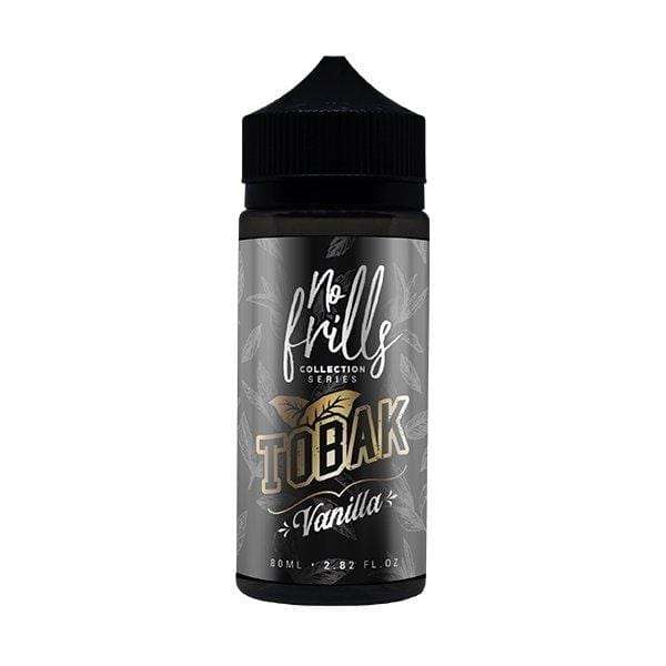 Load image into Gallery viewer, No Frills E-Liquid 100ml / Vanilla No Frills Tobak Collection 100ml E-Liquids
