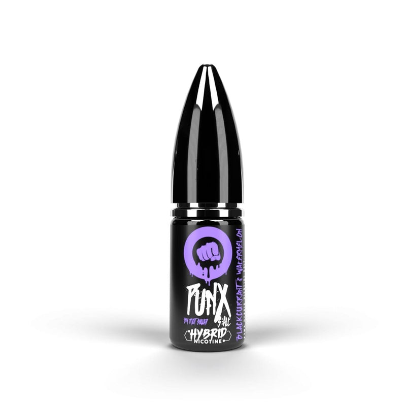 Load image into Gallery viewer, Riot Squad E-Liquid 10ml / 5mg / Blackcurrant &amp; Watermelon Riot Squad Punx Nic Salts
