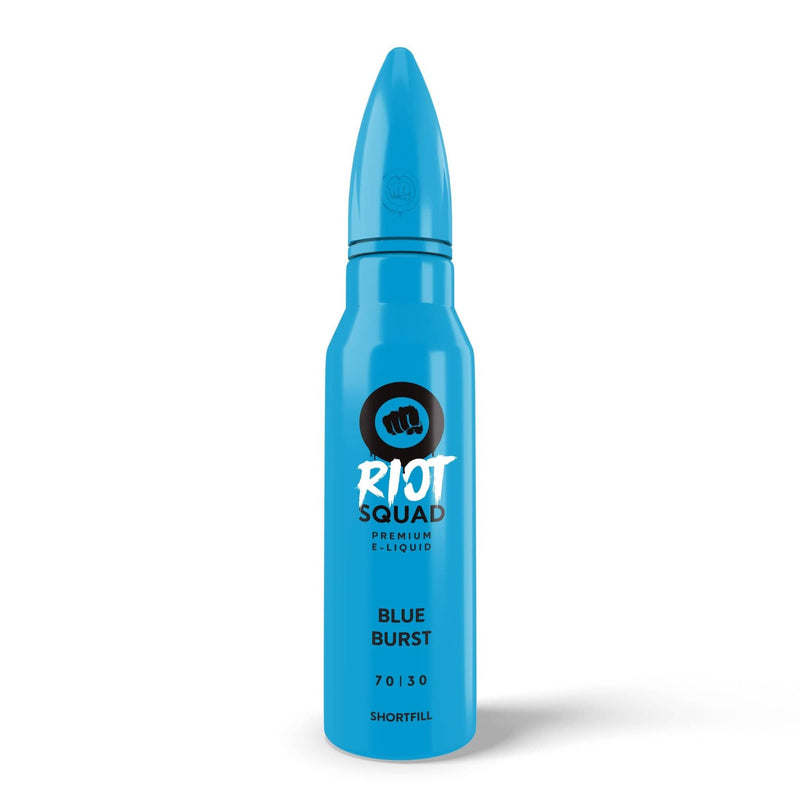 Load image into Gallery viewer, Riot Squad E-Liquid 60ml (INC FREE NIC SHOT) / Blue Burst Riot Squad 60ml Shortfill E-Liquids
