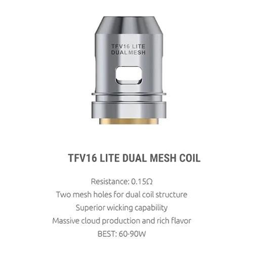 Smok Replacement Coils Dual Mesh Smok TFV16 Lite Replacement Coils